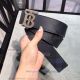 AAA Quality Burberry Leather Belt TB Buckle  (3)_th.jpg